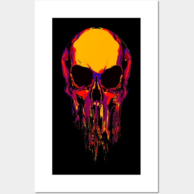 skull kid,horror,movie,scary Wall Art by Collagedream